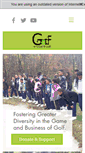 Mobile Screenshot of golfmyfuturemygame.org